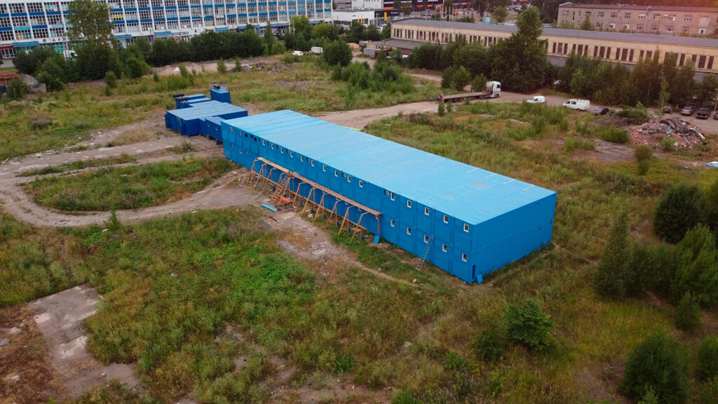 Внешний вид модульного городка